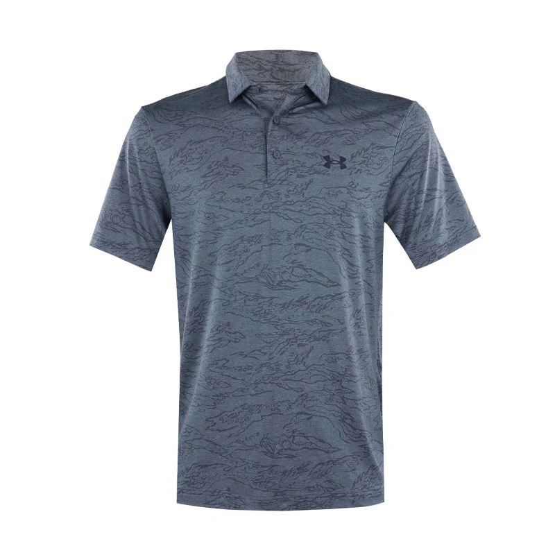 UNDER ARMOUR Playoff Jacquard Men's Polo (Downpour Grey)