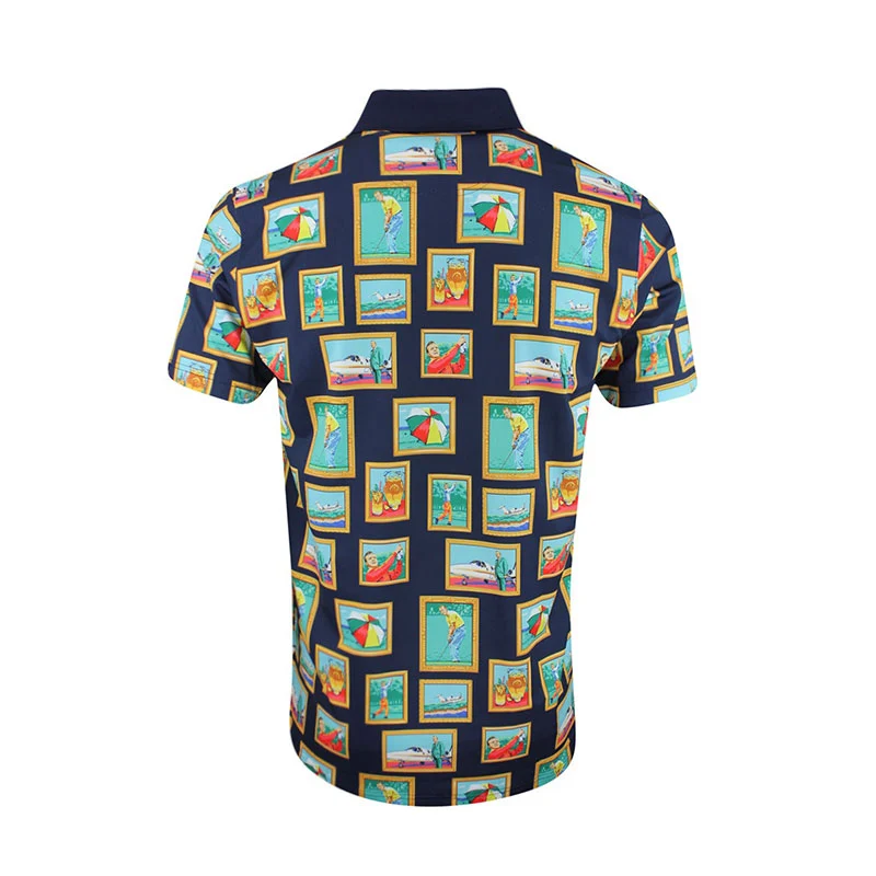 PUMA x Arnold Palmer Men's Polo (Deep Navy) - Image 2