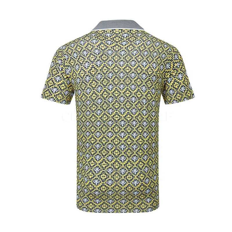 PUMA x PTC Tile Men's Polo (Sunny Yellow) - Image 2
