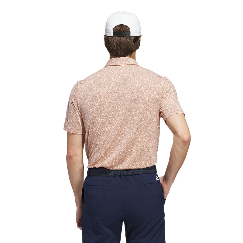 ADIDAS Ultimate365 Bunker Men's Polo (Coral) - Image 2