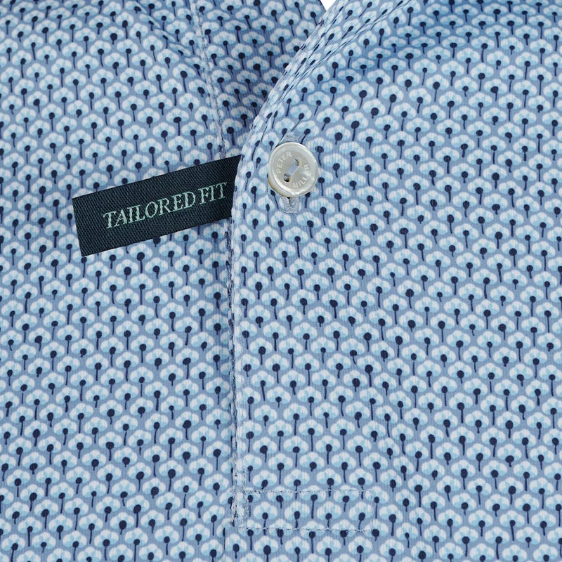 PETER MILLAR Retro Performance Men's Polo (Angelite) - Image 3
