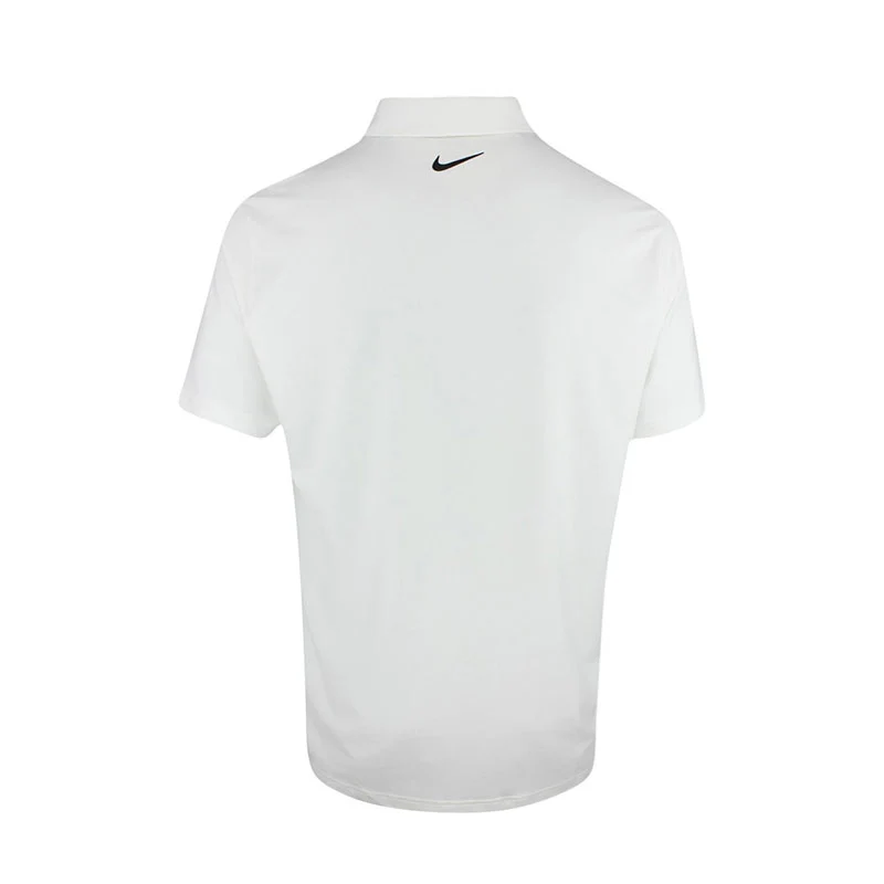 NIKE Tour Dri FIT Men's Solid Polo (White) - Image 2