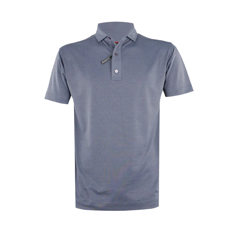 FOOTJOY Tonal Texture Pique Men's Polo (Grey)