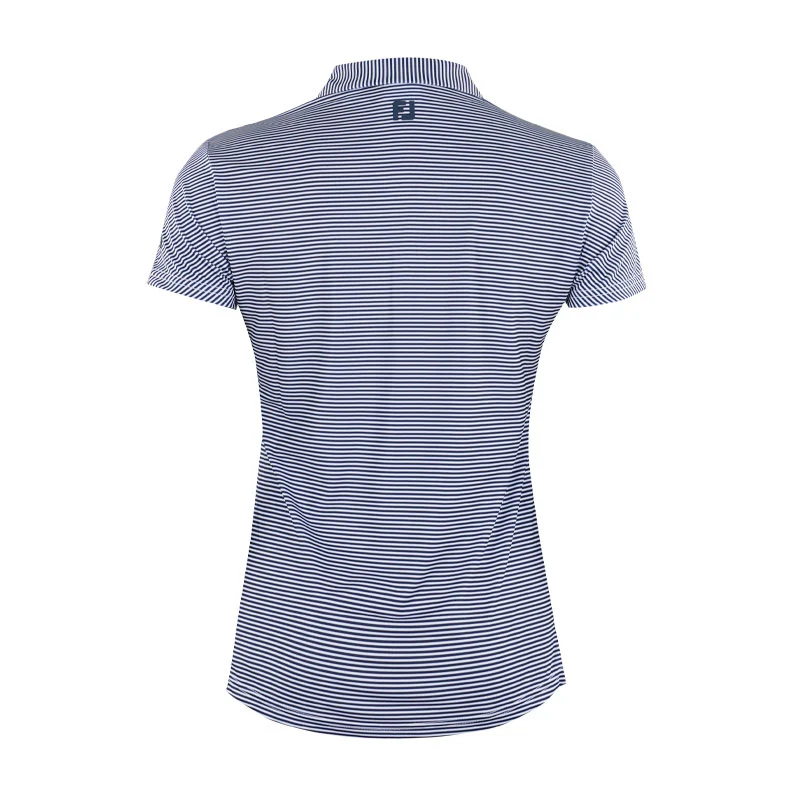 FOOTJOY Stripe Women's Polo (Navy) - Image 2