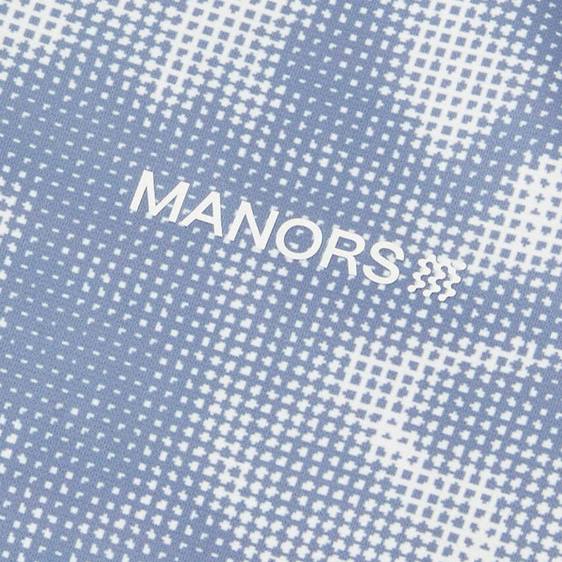 MANORS Blade Course Men's Polo (Blue) - Image 4