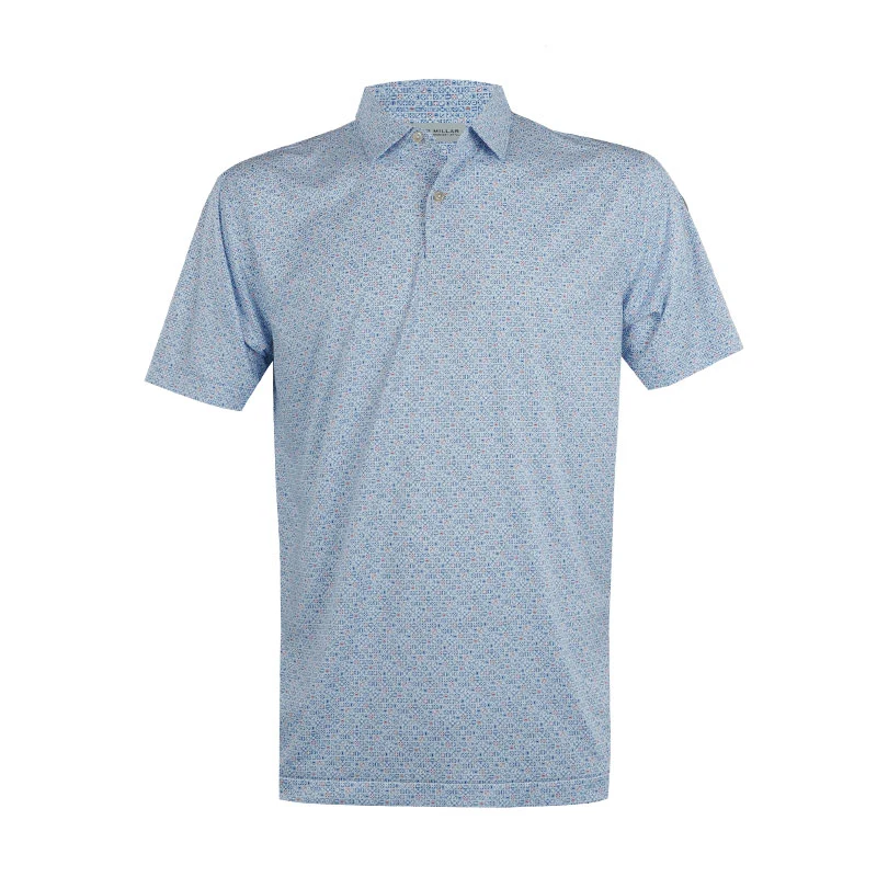 PETER MILLAR Featherweight Men's Polo (White)