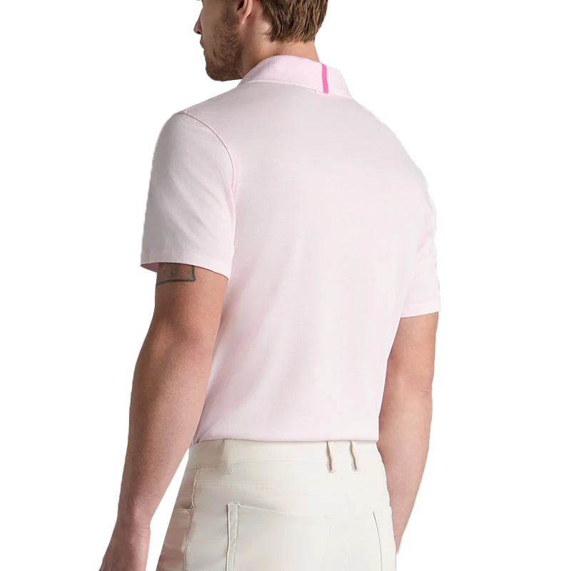 GFORE Technical Cotton Blend Men's Polo (Blush) - Image 2