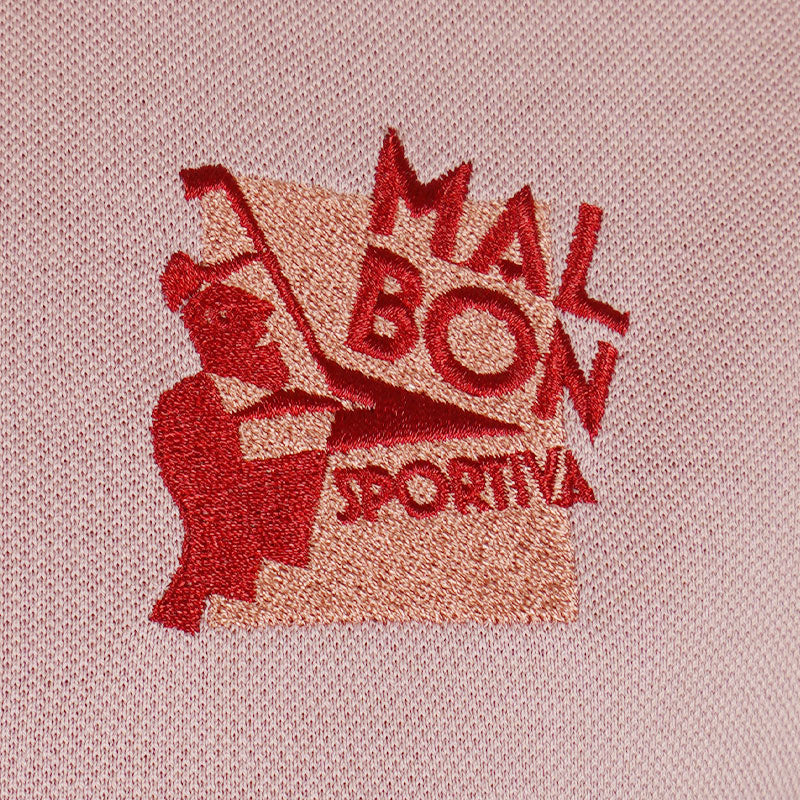 MALBON GOLF Gigi Women's Cropped Polo (Rose) - Image 4