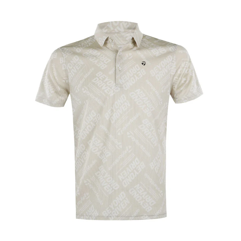 TAYLORMADE T-ICE BD Men's Polo (Beige)