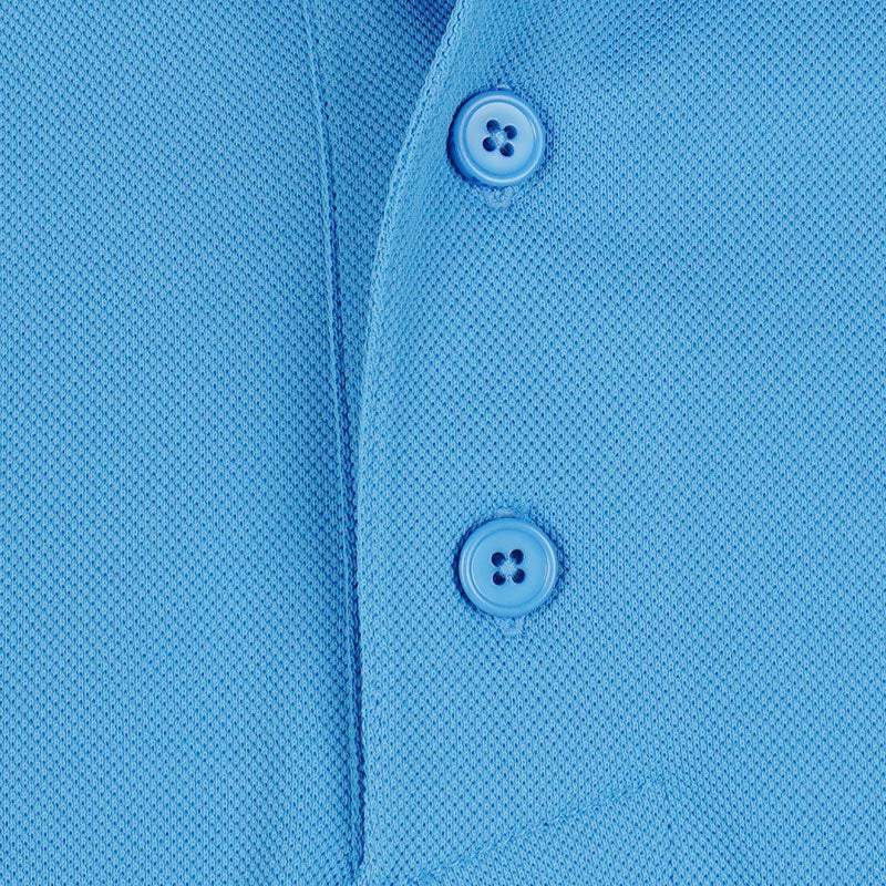WAAC Loose Fit Men's Polo (Blue) - Image 3