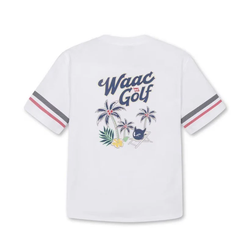 WAAC Women's Crewneck Pullover (White) - Image 2