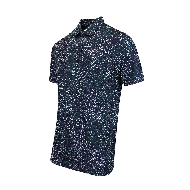 PUMA CLOUDSPUN Garden Boy's Polo (Deep Navy) - Image 3