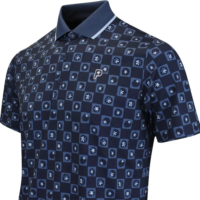 PUMA x PTC Micro Men's Polo (Deep Navy) - Image 4