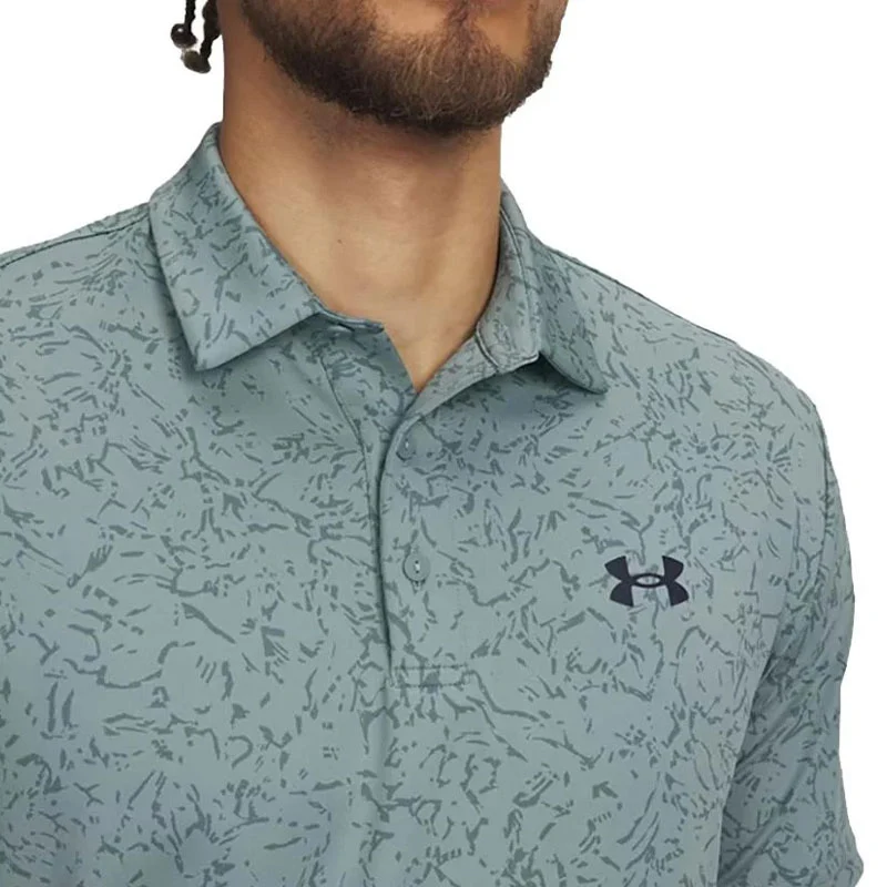 UNDER ARMOUR Playoff 3.0 Men's Printed Polo (Serpentine) - Image 3