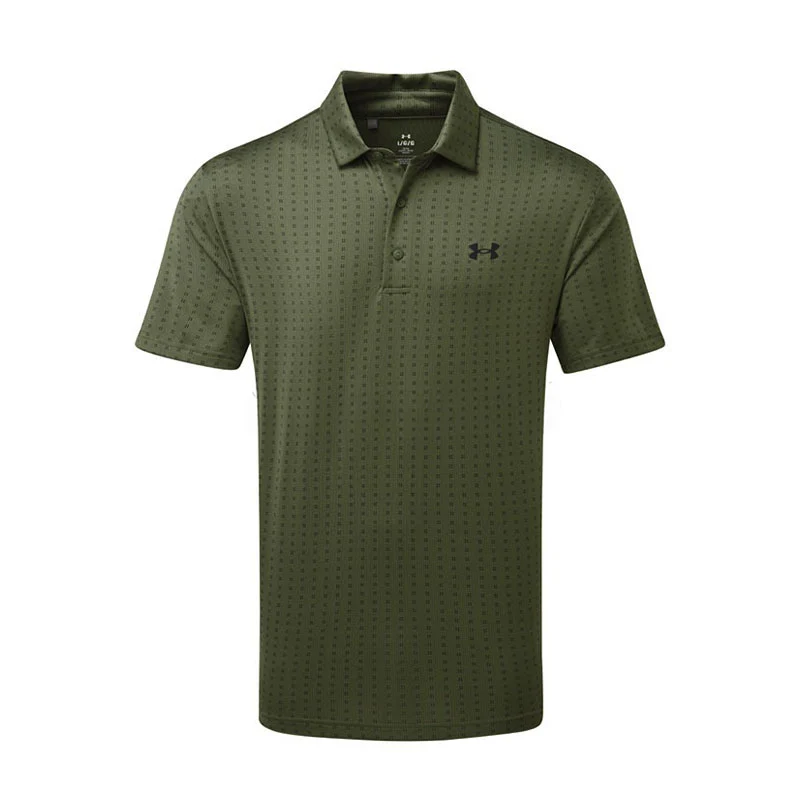 UNDER ARMOUR Playoff 3.0 Men's Printed Polo (Marine OD Green)