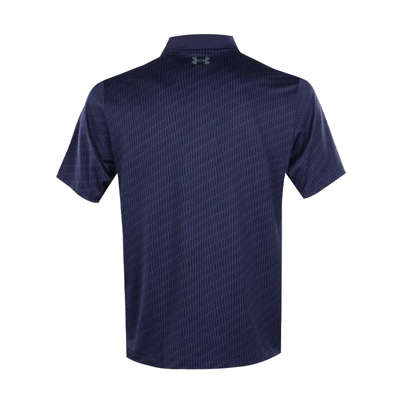 UNDER ARMOUR Matchplay Printed Men's Polo (Midnight Navy) - Image 2