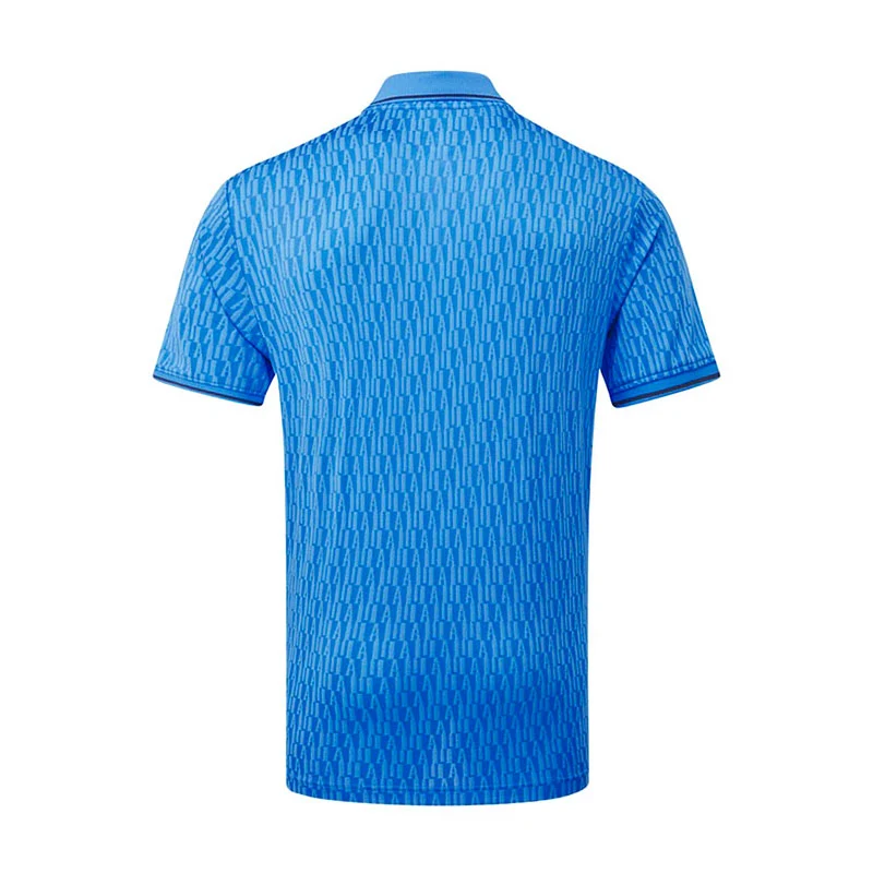 UNDER ARMOUR Drive Sport Jacquard Men's Polo (Blue/Navy) - Image 2