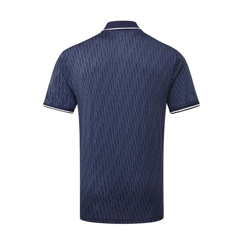 UNDER ARMOUR Drive Sport Jacquard Men's Polo (Midnight Navy) - Image 2
