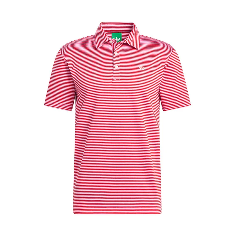 ADIDAS Originals Stripe Men's Pique Polo (Lilac)