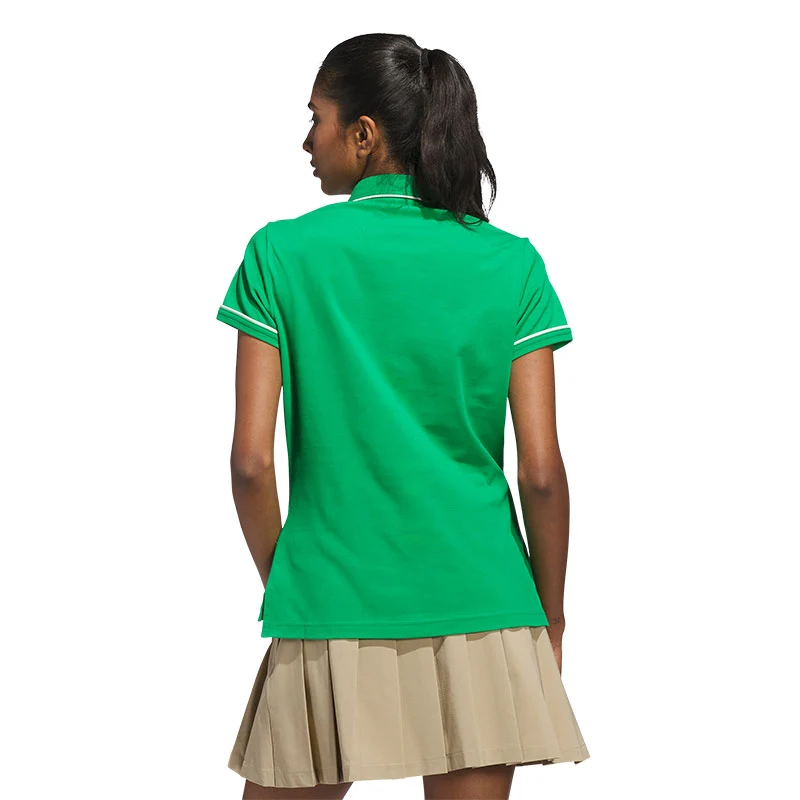 ADIDAS Originals Twistknit Trefoil Women's Polo (Green) - Image 2