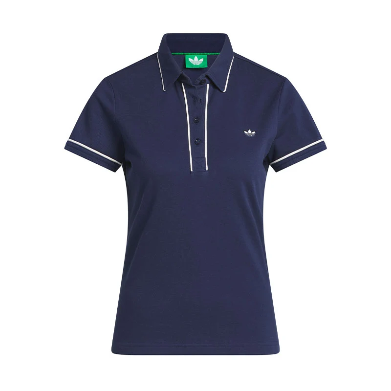 ADIDAS Originals Twistknit Trefoil Women's Polo (Indigo)