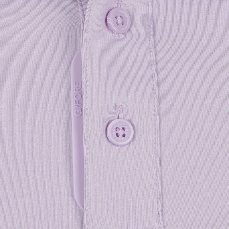 GFORE Melange Ice Nylon Men's Polo (Irism) - Image 3