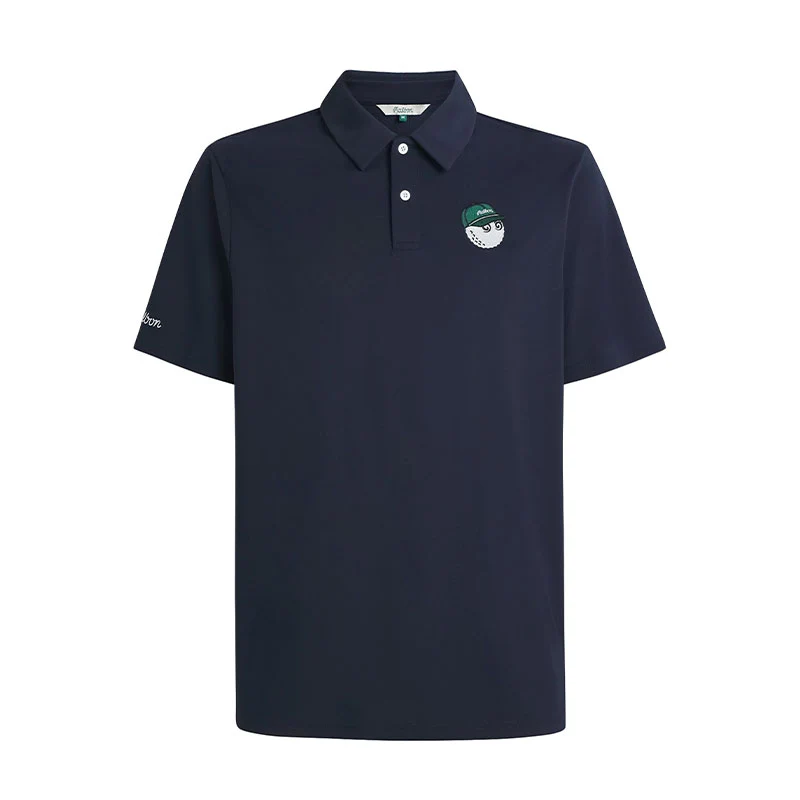 MALBON GOLF Fairway Baldwin Men's Polo (Navy)