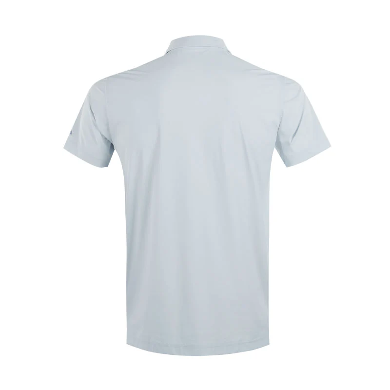 LE COQ SPORTIF GOLF Nylon Stretch Men's Polo (Grey) - Image 2