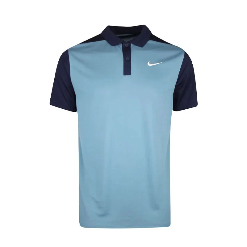 NIKE Tour Dri-FIT Solid Men's Polo (Blue)
