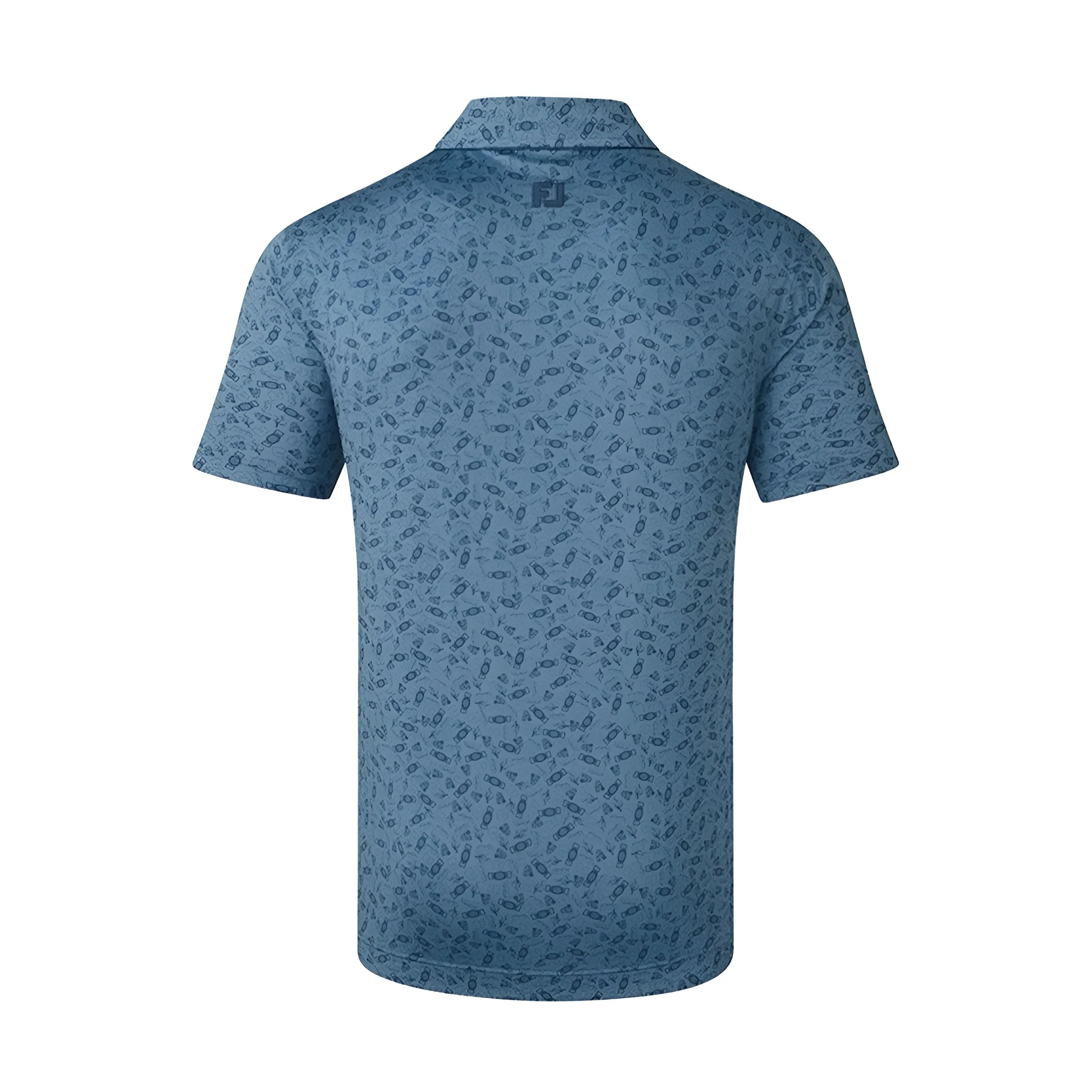 FOOTJOY 2025 Open Event Print Men's Polo (Blue) - Image 2