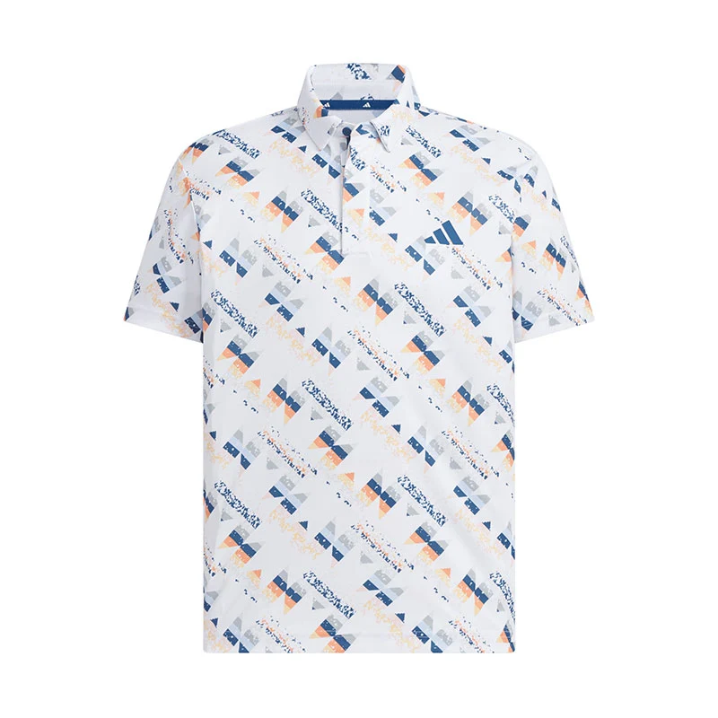 ADIDAS AOP Men's Polo (White)