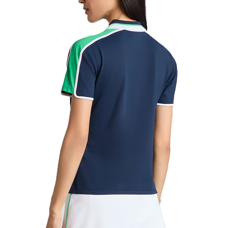 GFORE Contrast Panel Tech Pique Women's Polo (Twilight) - Image 2