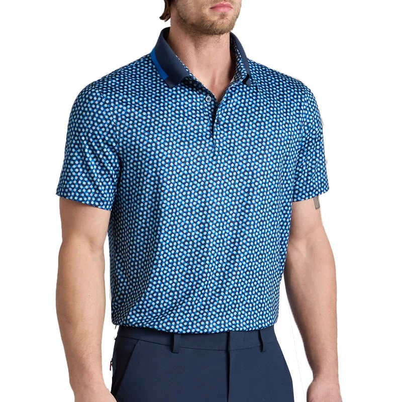 GFORE 3/G's Men's Tech Jersey Polo (Twilight) - Image 3