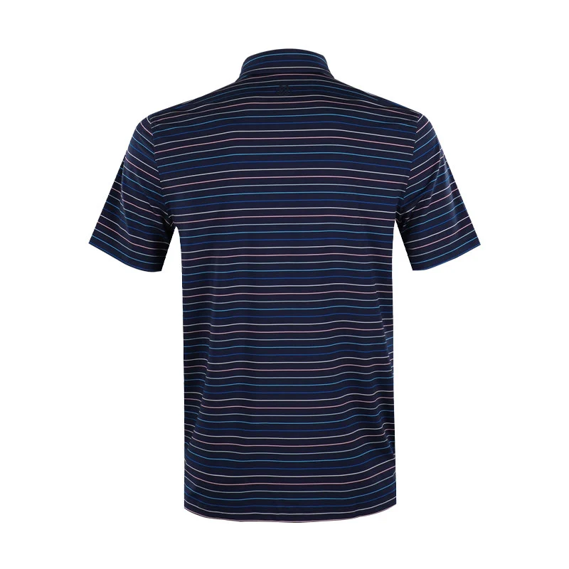 GFORE Multi Stripe Men's Tech Pique Polo (Twilight) - Image 2