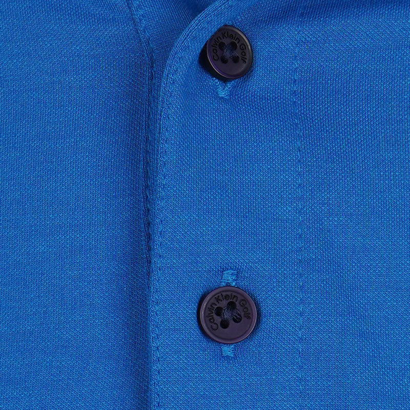 CALVIN KLEIN Newtown Men's Polo (Sapphire) - Image 3