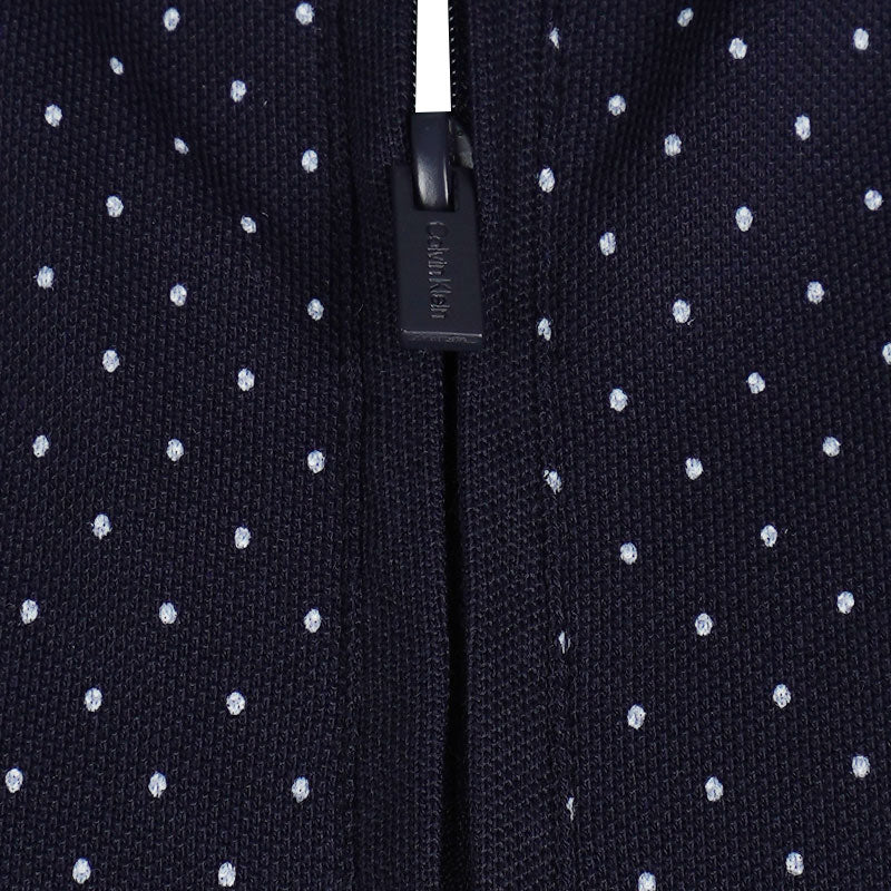 CALVIN KLEIN Camilla Print Women's Sleeveless Polo (Navy) - Image 3