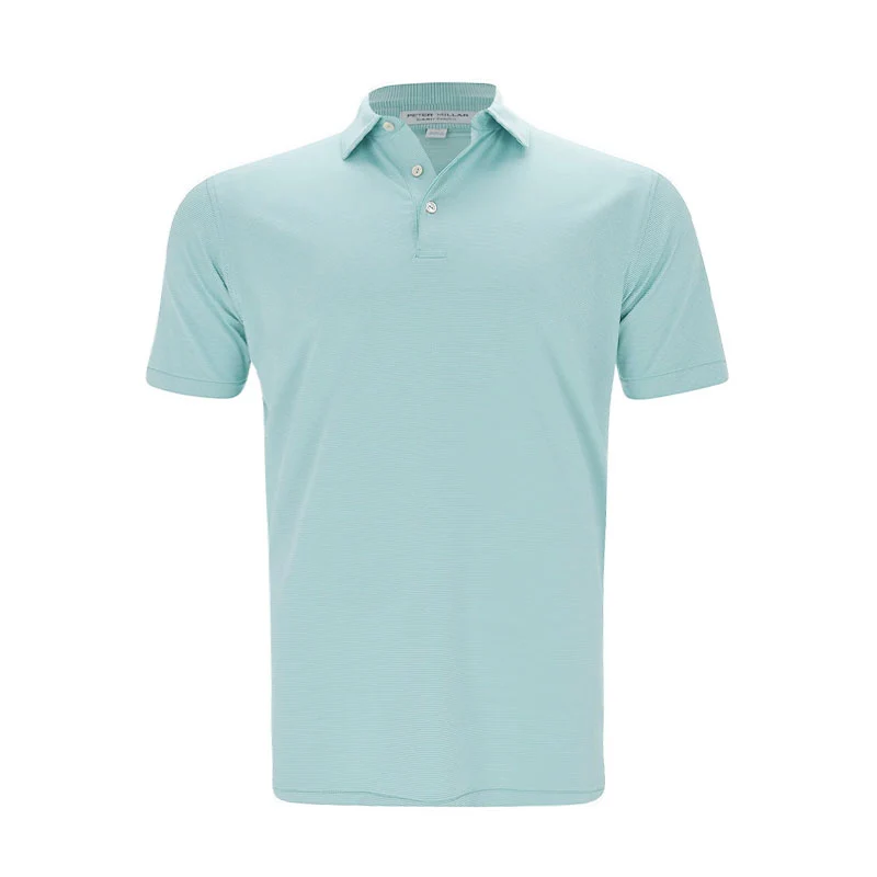 PETER MILLAR Jubilee Men's Performance Jersey Polo (Snow Pea)