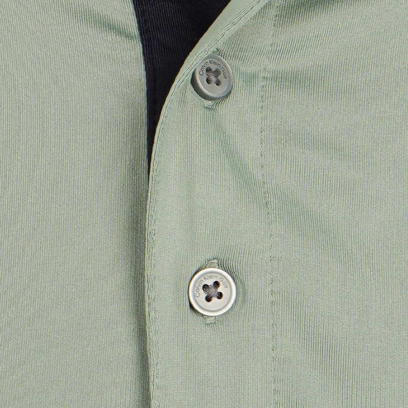 CALVIN KLEIN Robertson Men's Polo (Sage) - Image 3
