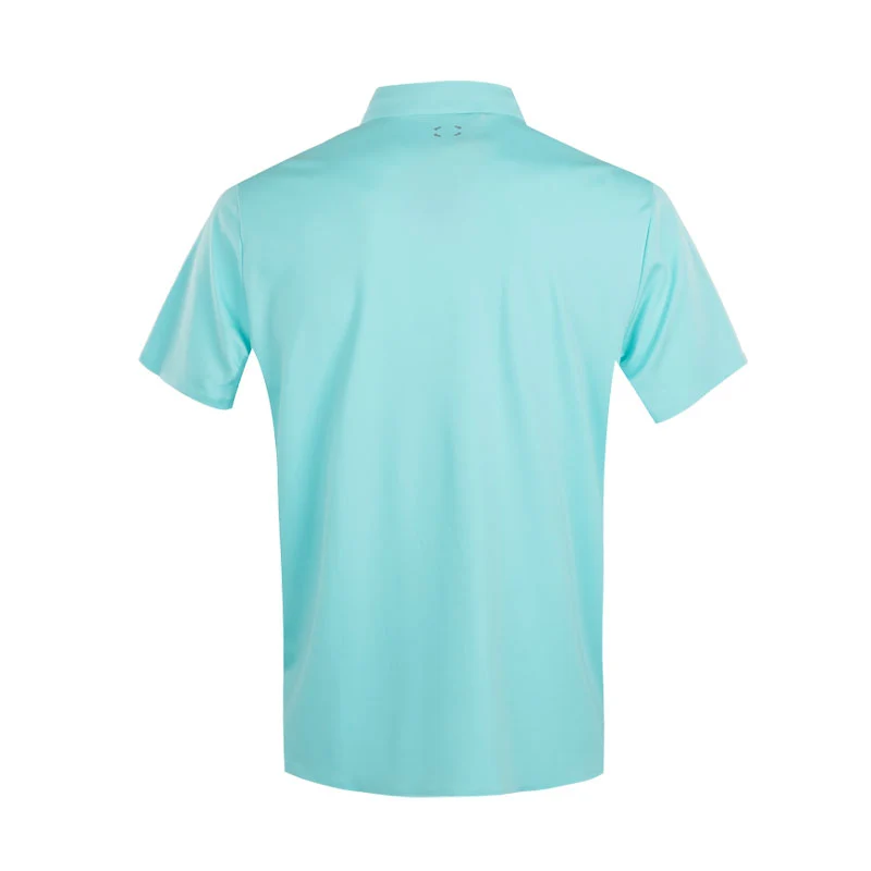 UNDER ARMOUR Halo Bonded Men's Polo (Neo Turquoise) - Image 2