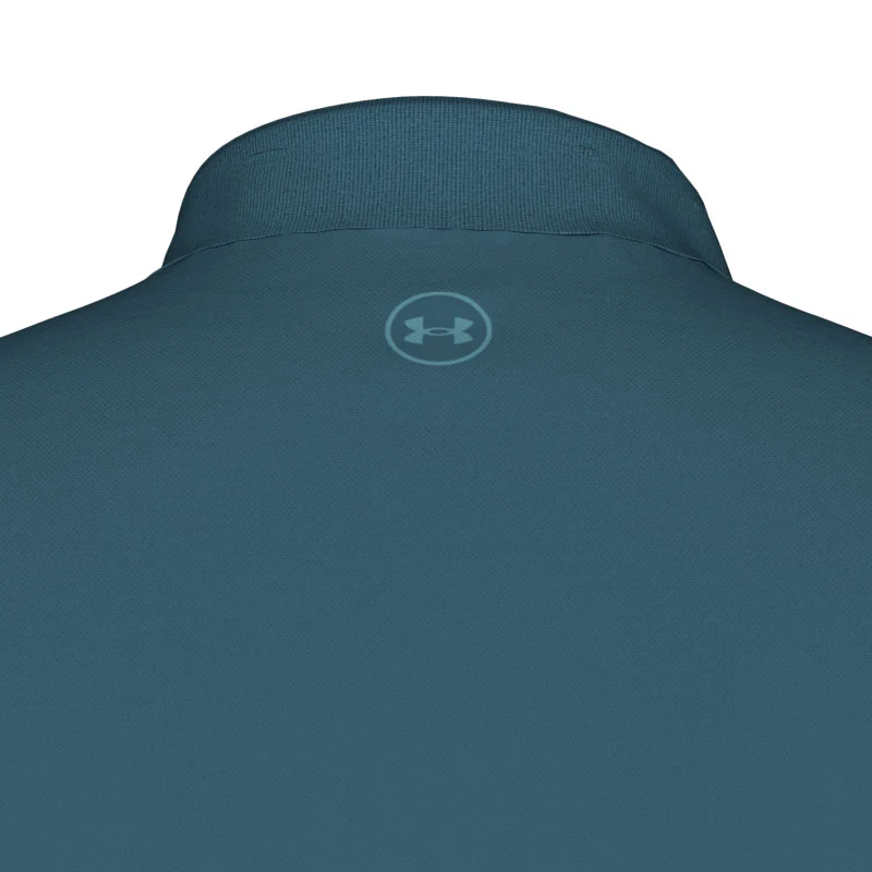 UNDER ARMOUR ArmourDry Pique Men's Polo (Boundless Blue) - Image 4