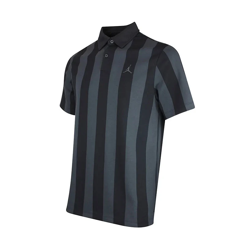 NIKE Jordan Sport Men's Polo (Black) - Image 3