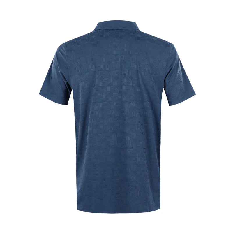 PUMA MATTR Deco Jacquard Men's Polo (Dark Indigo) - Image 2
