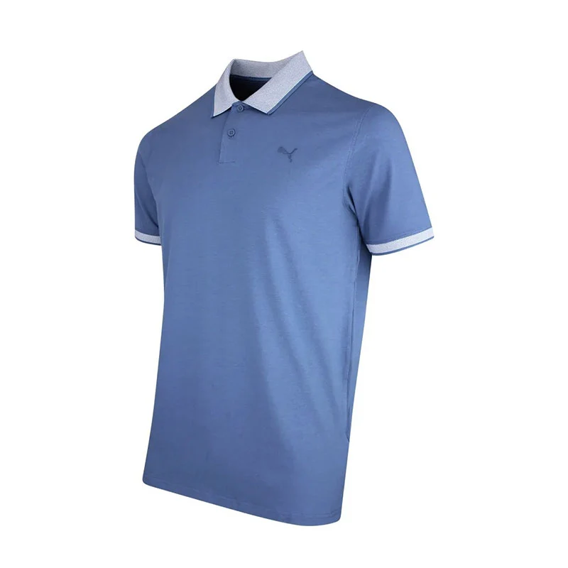 PUMA Modalon Crafted LC Men's Polo (Dark Indigo) - Image 3