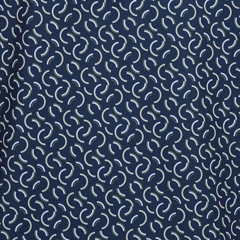 FOOTJOY Arc Geo Lisle Men's Polo (Navy) - Image 4