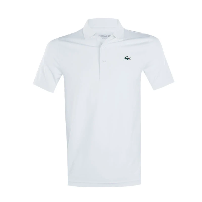 LACOSTE Regular Fit UV Protect Men's Polo (White)