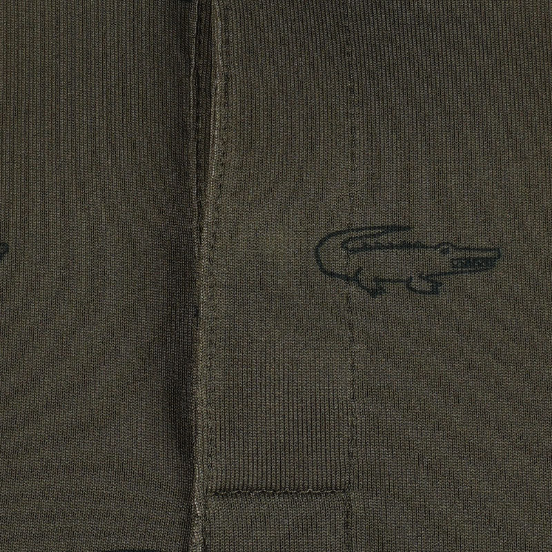 LACOSTE Regular Fit UV Men's Polo (Olive) - Image 3