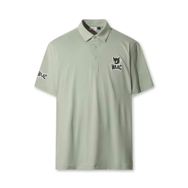 WAAC Player's Edition Emblem Basic Men's Polo (Green)