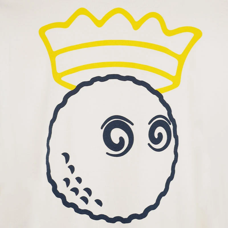 MALBON GOLF Trophy Pocket Men's T-Shirt (Ivory) - Image 4