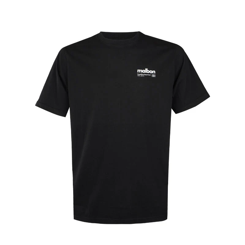 MALBON GOLF Expedition Department Men's T-Shirt (Black)