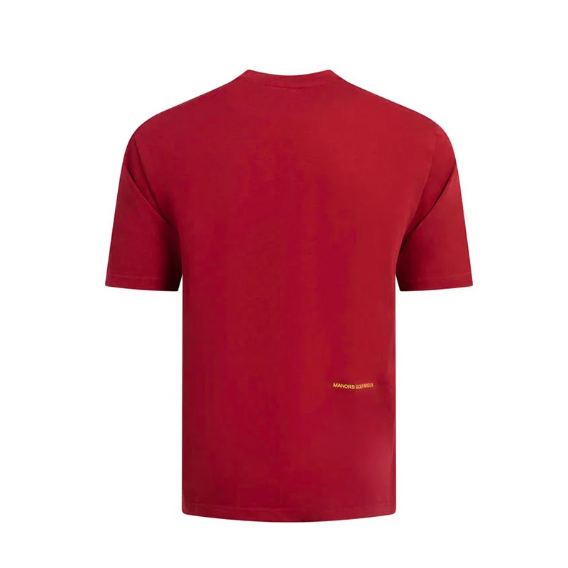 MANORS x Reebok I'll Walk Men's T-Shirt (Burgundy) - Image 2